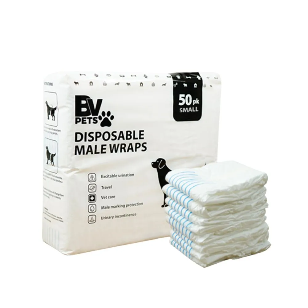【BV Pets 寵物生活家】寵物禮貌帶 公犬用 單包(公狗禮貌帶/寵物尿布/狗尿布/狗尿褲)
