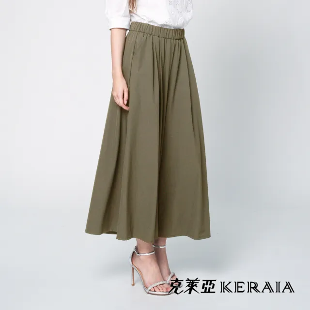 【KERAIA 克萊亞】沁涼旋律速乾彈性休閒褲(兩款；多色)