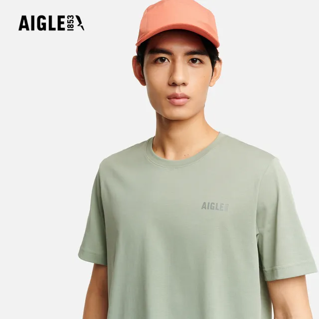【AIGLE】快乾短袖T恤｜AG-6P003 (男上衣 女上衣 T恤 短袖T恤 快乾 吸濕排汗)