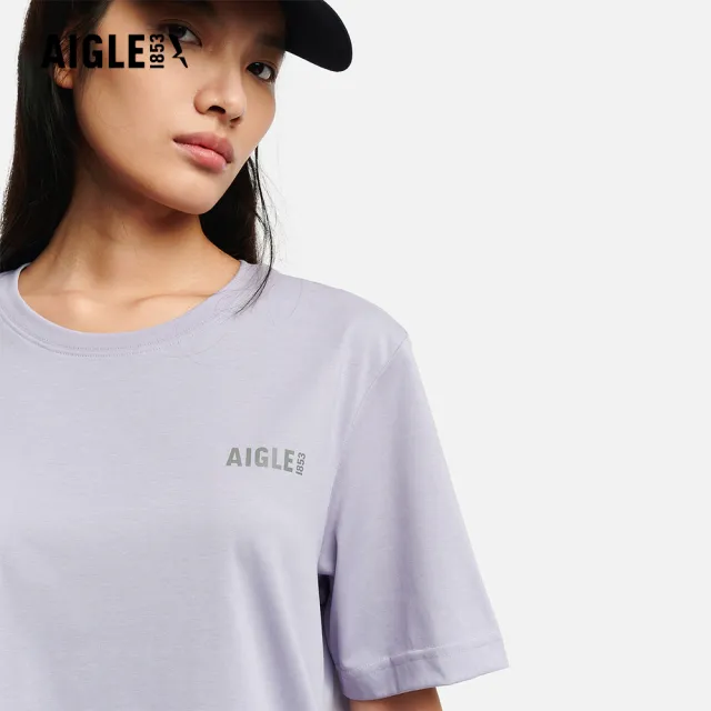 【AIGLE】快乾短袖T恤｜AG-6P003 (男上衣 女上衣 T恤 短袖T恤 快乾 吸濕排汗)