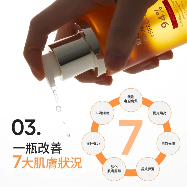 【LANEIGE 蘭芝】官方直營 維他命C淨膚煥顏精露150ml 雙入組(蘭芝 美白化妝水 保養 去角質)