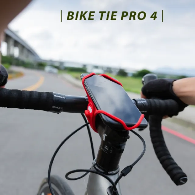 【Bone 蹦克】單車手機綁4｜Bike Tie Pro 4 (龍頭/單車周邊/手機周邊/自行車手機支架/彈性綁繩)