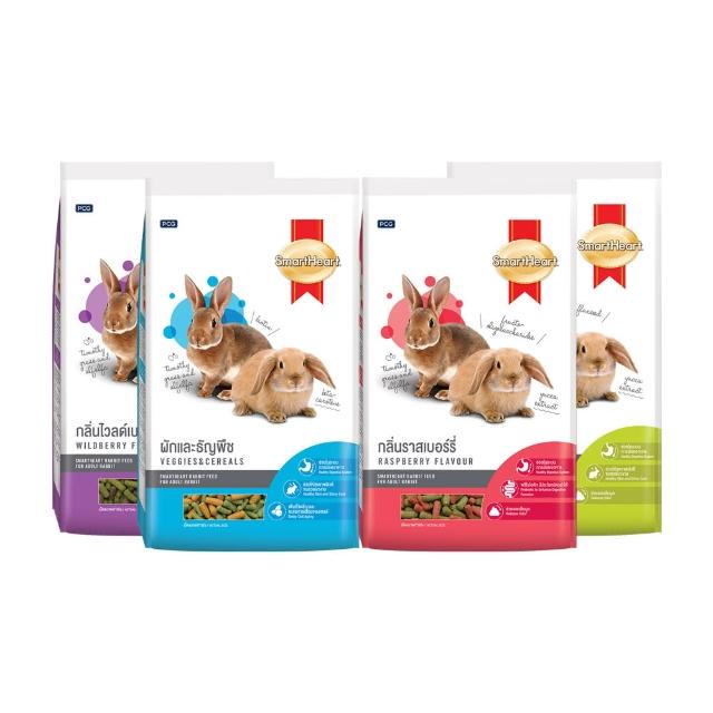 【SmartHeart】慧心寶貝兔子飼料 3KG(兔飼料/成兔)