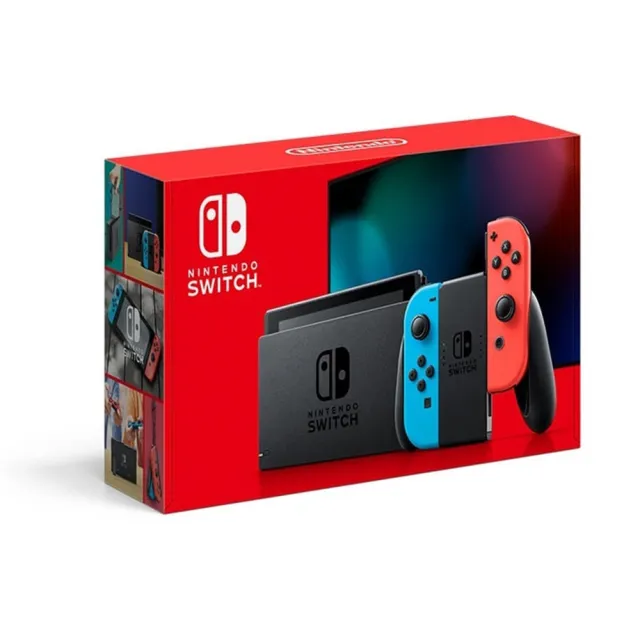 【Nintendo 任天堂】Switch電光藍紅加強版主機 日本公司貨+寶可夢Z-A遊戲片(贈GAMARS PRO控制器+保護貼)
