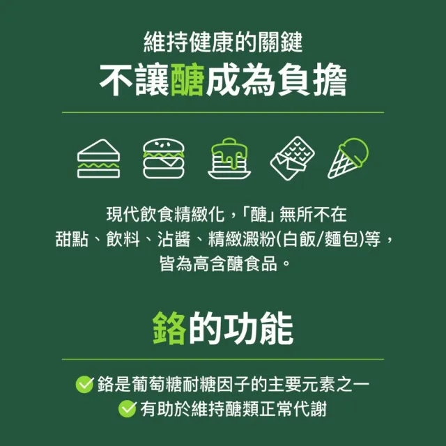 【Natural Fit 活粒適】鉻200膠囊 三入組 90粒/入(素食 單方鉻200微克 穩定醣類代謝)
