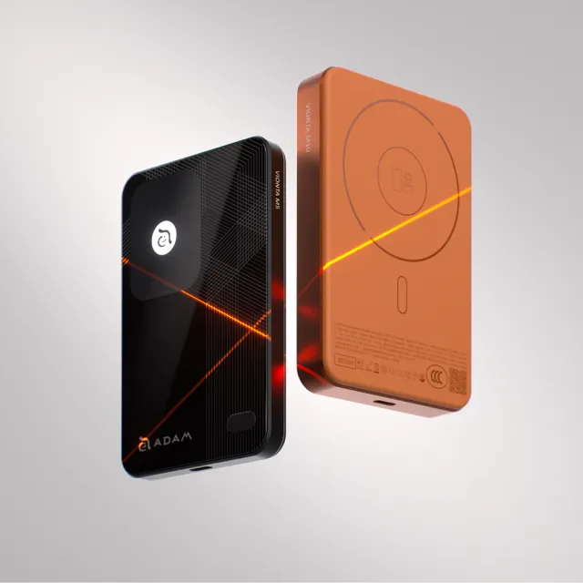 【ADAM 亞果元素】VIONTA  M10 10000mAh 磁吸無線行動電源(標示Wh/3C認證/可上飛機)