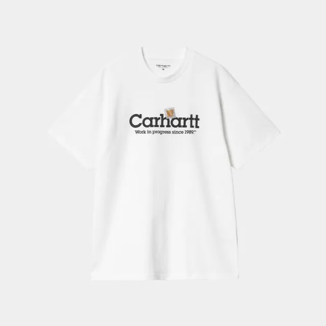 【Carhartt WIP】短袖 上衣 S/S Label Script T-Shirt 經典工裝 男裝
