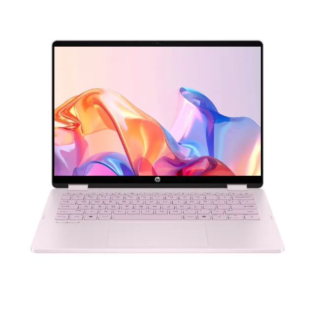 【HP 惠普】Office 2024★14吋 Ultra 5 322 翻轉觸控筆電(OmniBook 5 Flip/16G/512GB/W11/閨蜜粉)