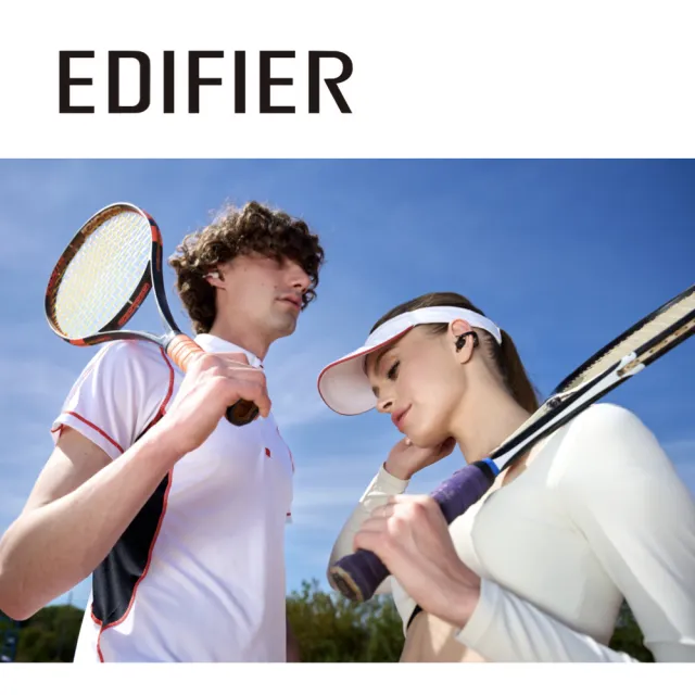 【EDIFIER】Comfo Q 開放式耳夾藍牙耳機（IP56 防塵防水｜專屬APP｜雙設備連接｜運動耳機)