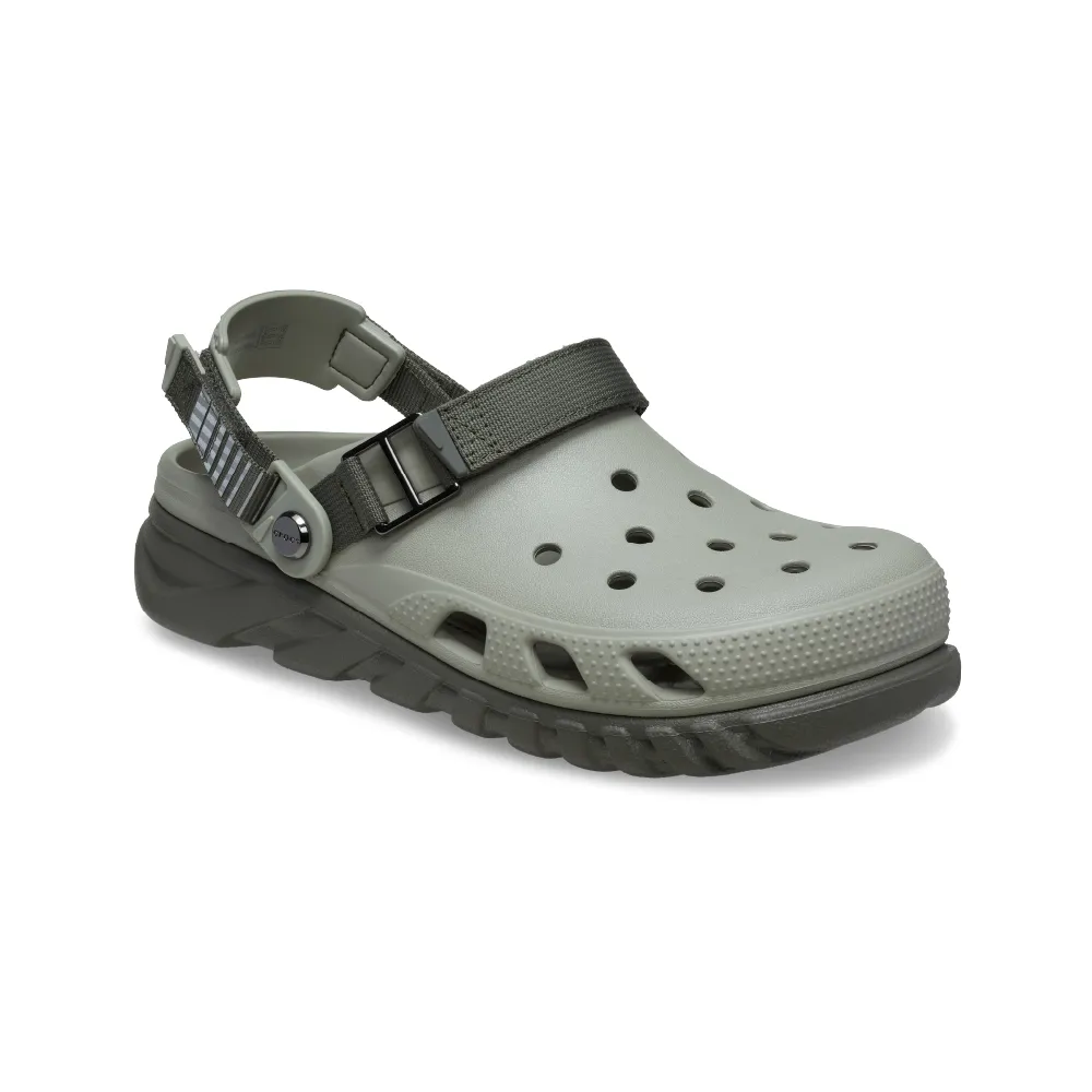 【Crocs】中性鞋 渦輪 機能克駱格 洞洞鞋 橄欖/七彩色(214215-3N4)