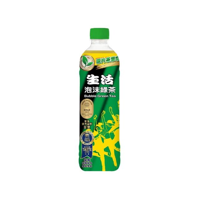 【生活】泡沫綠茶590mlx24入/箱(TQF微笑標章)