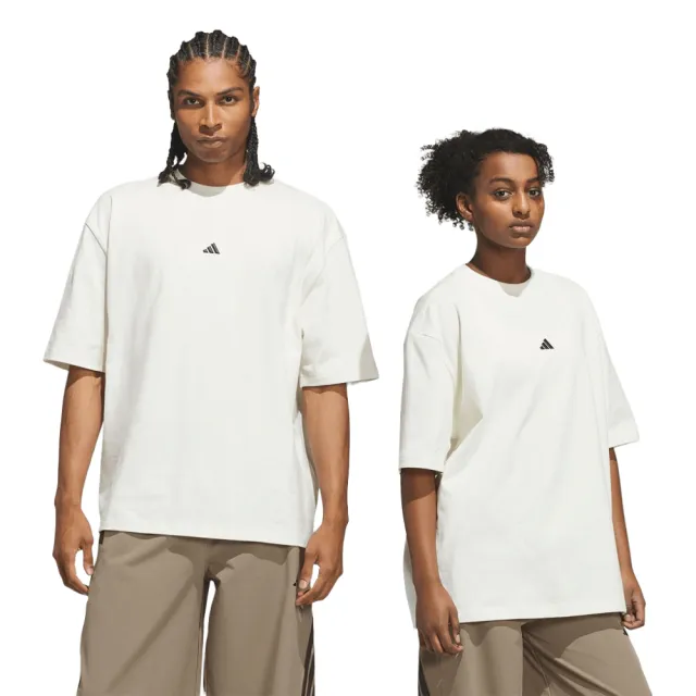 【adidas 愛迪達】圓領短袖T恤 ADIDAS TEE 男女 - KR2093