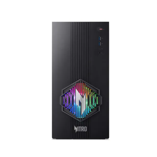 【Acer 宏碁】+Office2024企業版★R7 RT9070XT 電競電腦(N30-100/R7-8700F/32GB/1TB/RX9070XT/W11)