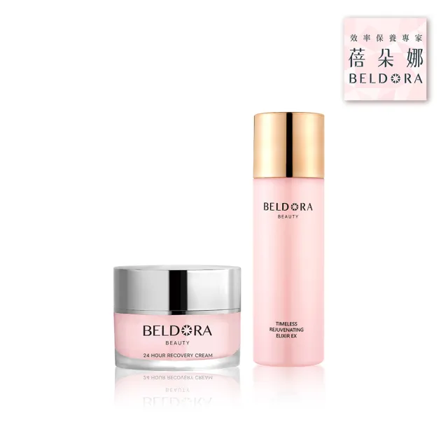 【BELDORA 蓓朵娜】超水感極潤組(瀑布霜EX+時光青春露EX)