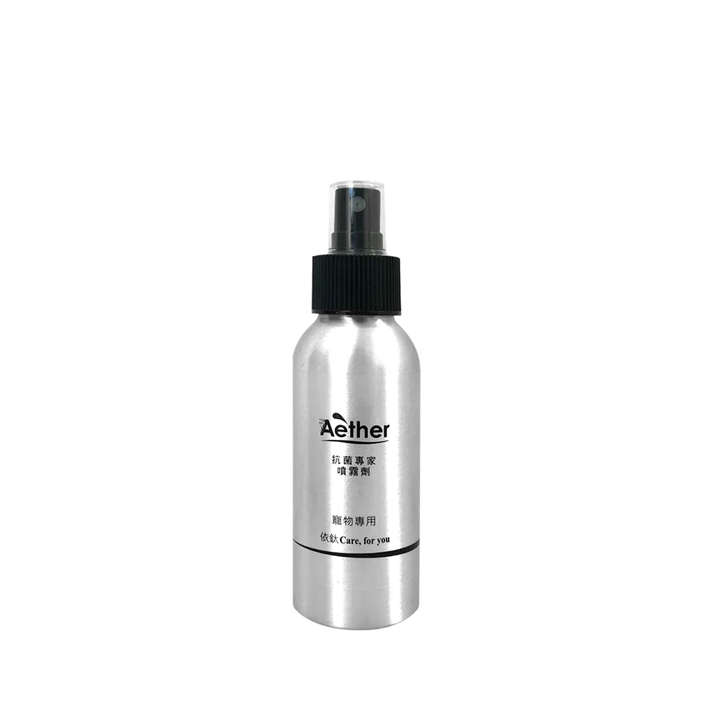 【Aether 依鈦抗菌專家】寵物皮膚專用噴霧 100ml(隨身瓶 便利 無酒精 無刺激 抗菌 消毒 黴菌 紅腫 搔癢)