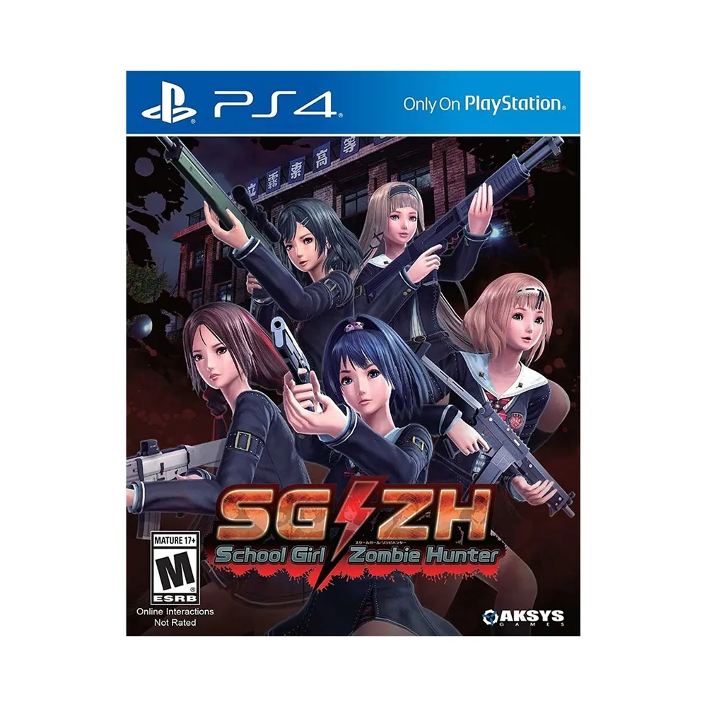 【SONY 索尼】PS4 女高中生殭屍獵人 英日文美版(School Girl/Zombie Hunter)