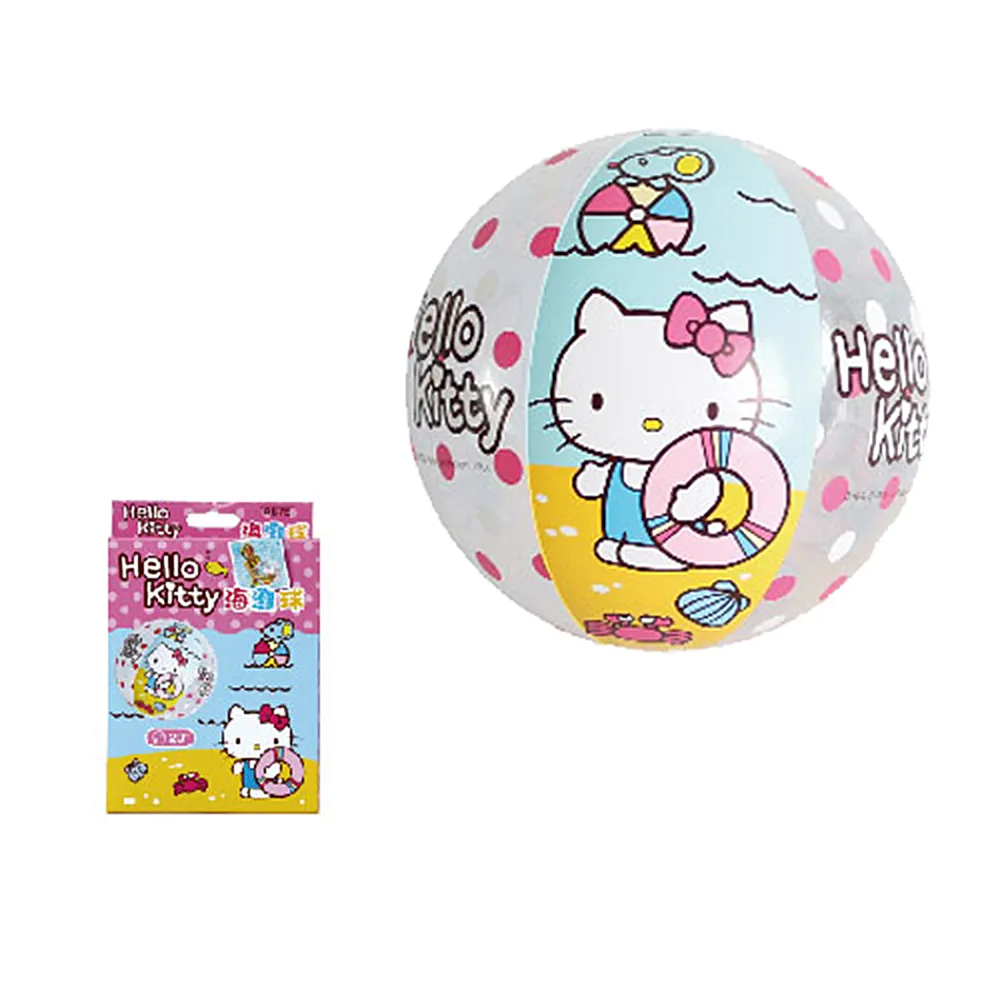 【SUCCESS 成功】20吋 KITTY/蛋黃哥海灘球(海灘球/沙灘球)