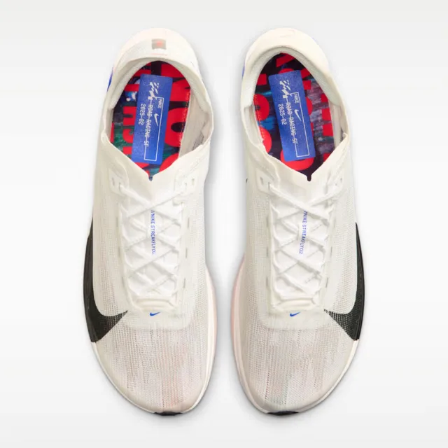 【NIKE 耐吉】Streakfly 2 男 競速跑鞋 運動鞋 路跑 碳板 輕量 白藍黑(IO8268-100)