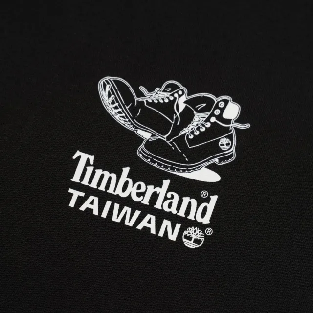 【Timberland】黑色台灣限定款經典黃靴短袖T恤(0YHR3L15)