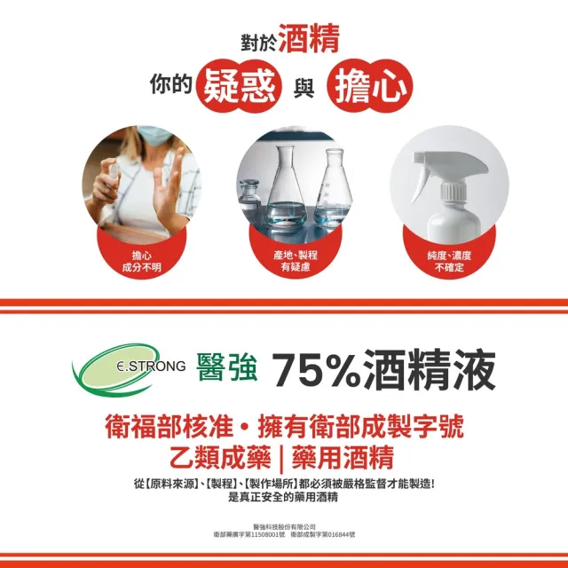 【醫強】75%酒精液20公升桶裝(20L X 1桶)