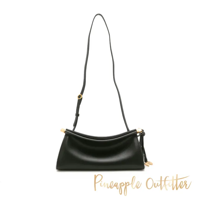 【Pineapple Outfitter】優雅弧線單肩雙棲側背包(黑色)