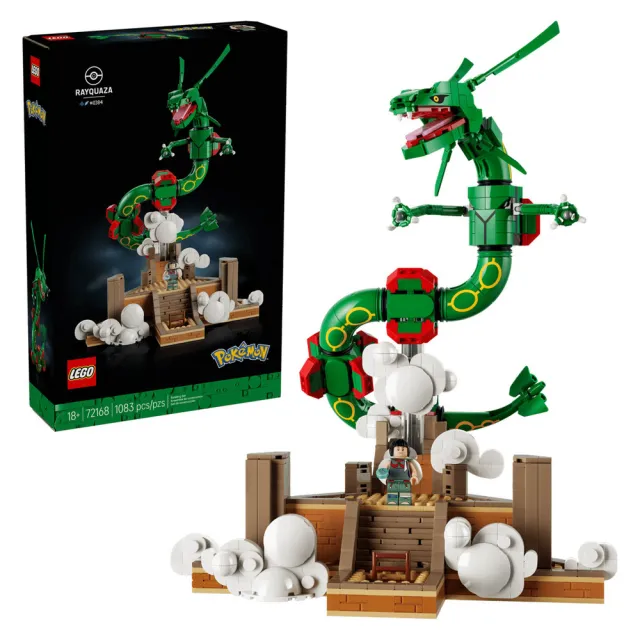 【LEGO 樂高】國外限定 最新 優惠套組 寶可夢 烈空座 風速狗 小卡比 #72168#72160#72150
