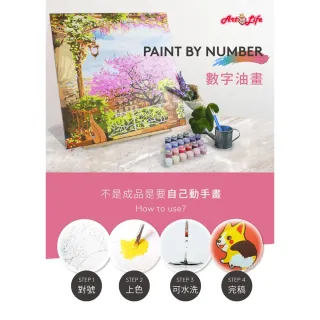 【ArtLife 藝術生活】55004 莫內 日本橋睡蓮 50*50CM(數字油畫 DIY數字油畫 畫畫玩具)