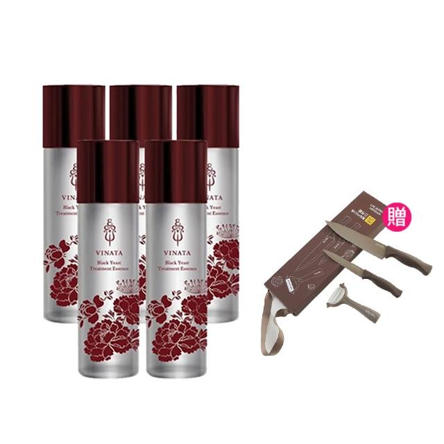 【台酒生技】黑酵母酒粕逆齡活膚青春露5入-(120ml/入)
