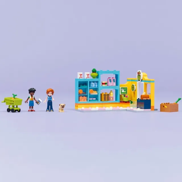 【LEGO 樂高】Friends 42680 心湖城便利商店(兒童玩具 娃娃屋 家家酒 積木 互動遊戲 角色扮演 禮物)