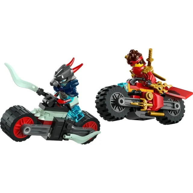 【LEGO 樂高】旋風忍者系列 71838 赤地的摩托車競速戰(機車 猛龍崛起 益智積木 兒童玩具 禮物 6歲以上)