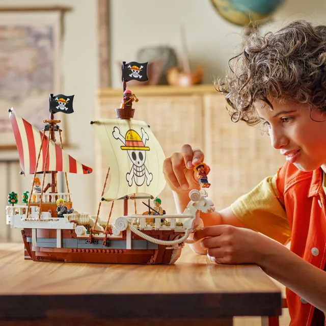 【LEGO 樂高】航海王系列 75639 前進梅利號海賊船(ONE PIECE 海賊王 魯夫 居家擺飾 玩具積木 禮物 公仔)