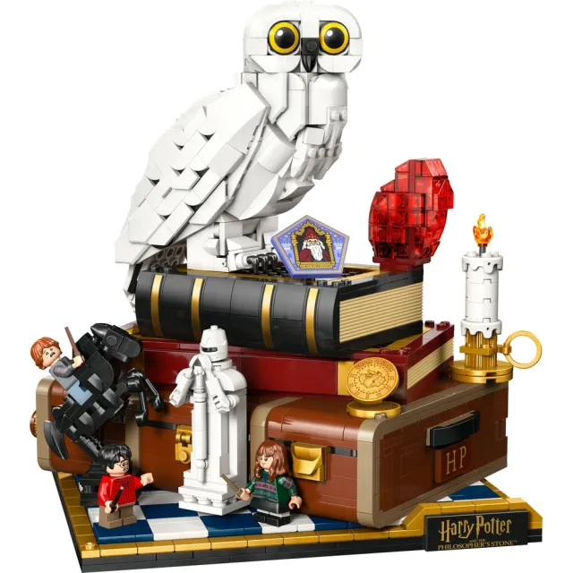 【LEGO 樂高】哈利波特系列 76466 魔法石－典藏版(Harry Potter 嘿美 玩偶 模型 收藏品 玩具積木 禮物)