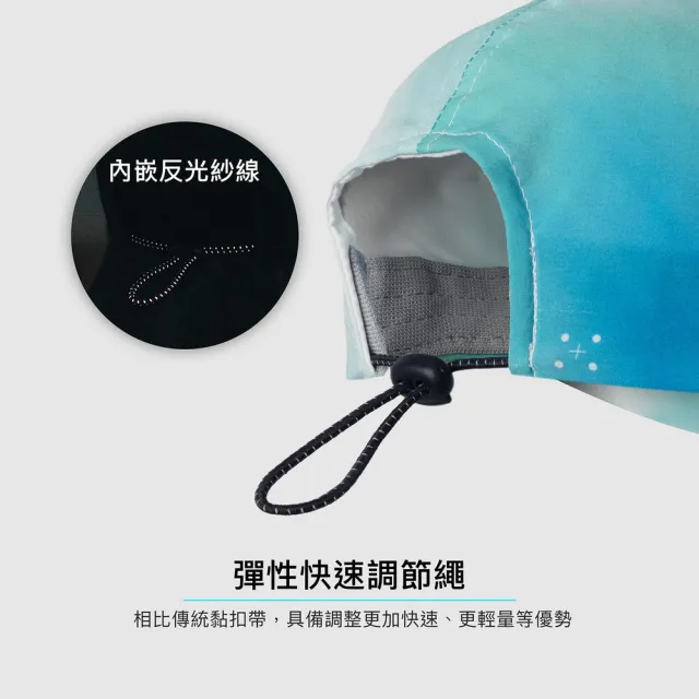 【A-MYZONE】台灣製 AERO-FIT 防潑水透氣涼感運動帽/跑帽/棒球帽/帽子 (高爾夫 網球 馬拉松 防曬)