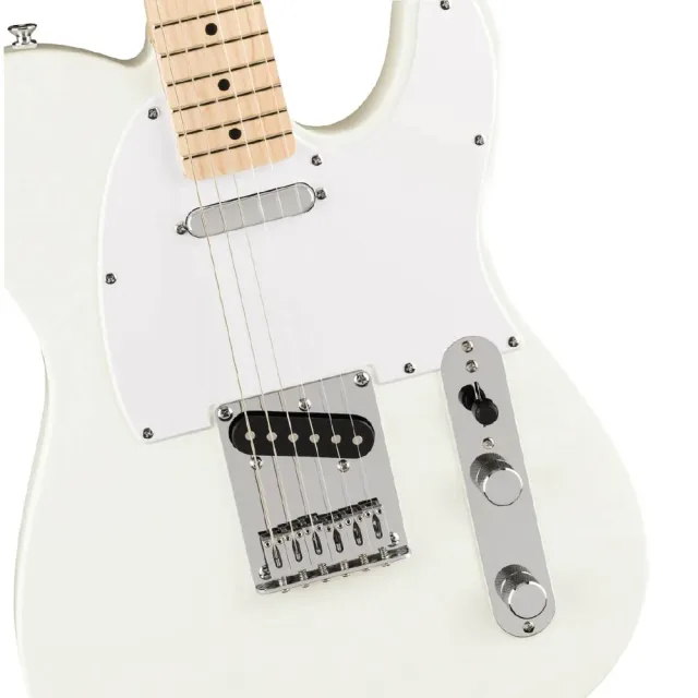 【Fender】Squier 電吉他 FSR Sonic Telecaster 單單 無搖座 極地白 (商品保固有保障)