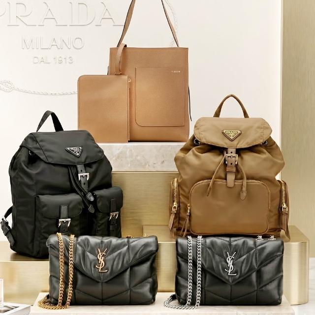 【YSL】LOULOU 鍊帶包 x PRADA 尼龍後背包-多款(法國精品 雙肩包 鍊條包)