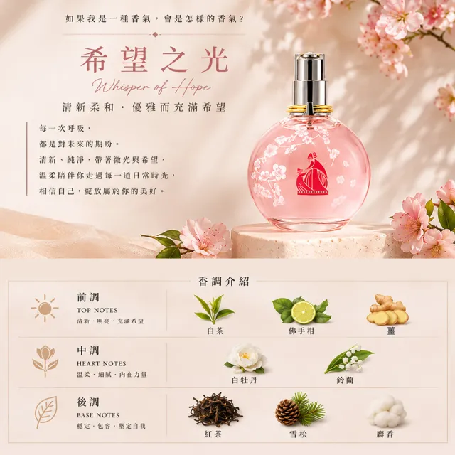 【LANVIN 浪凡】光韻白茶淡香精 100ml(ECLAT D ARPEGE White Tea 香水 專櫃公司貨)