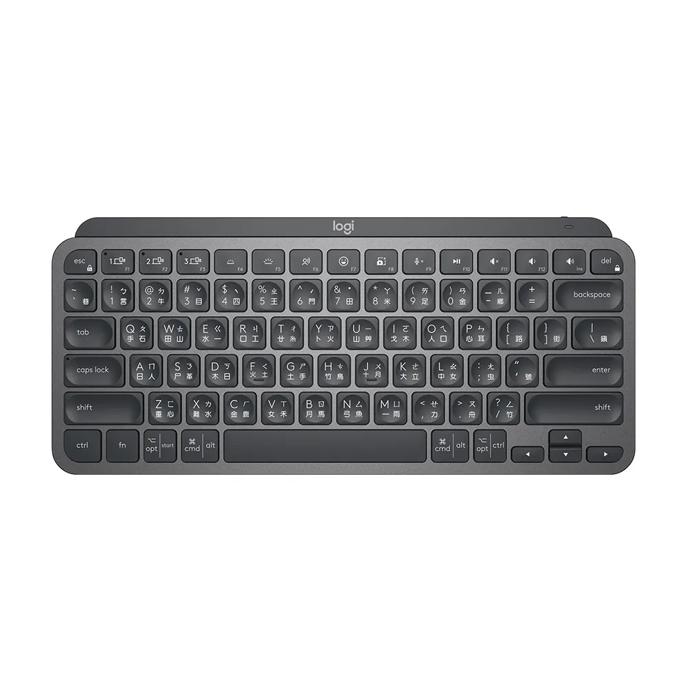 【Logitech 羅技】MX Keys Mini無線鍵盤(藍牙鍵盤、薄膜鍵盤)
