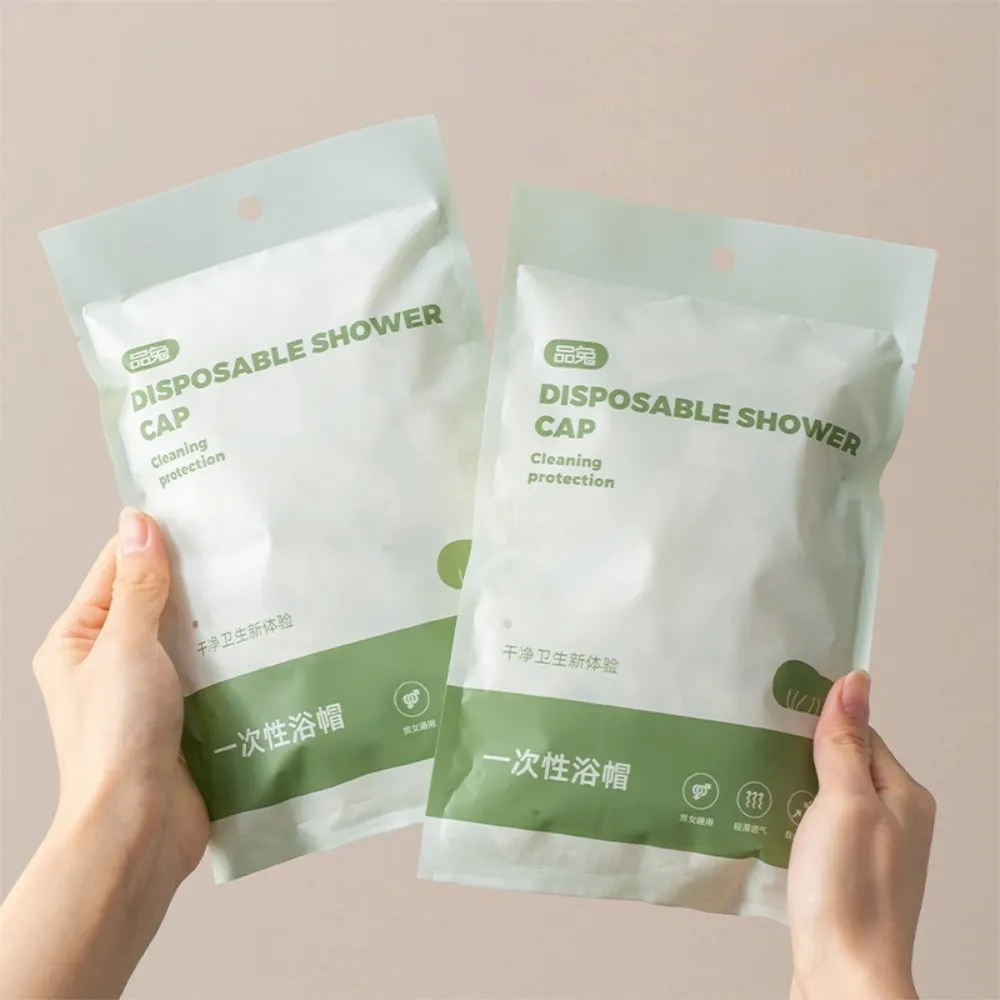 【茉家】拋棄式旅用加厚款浴帽(1組)