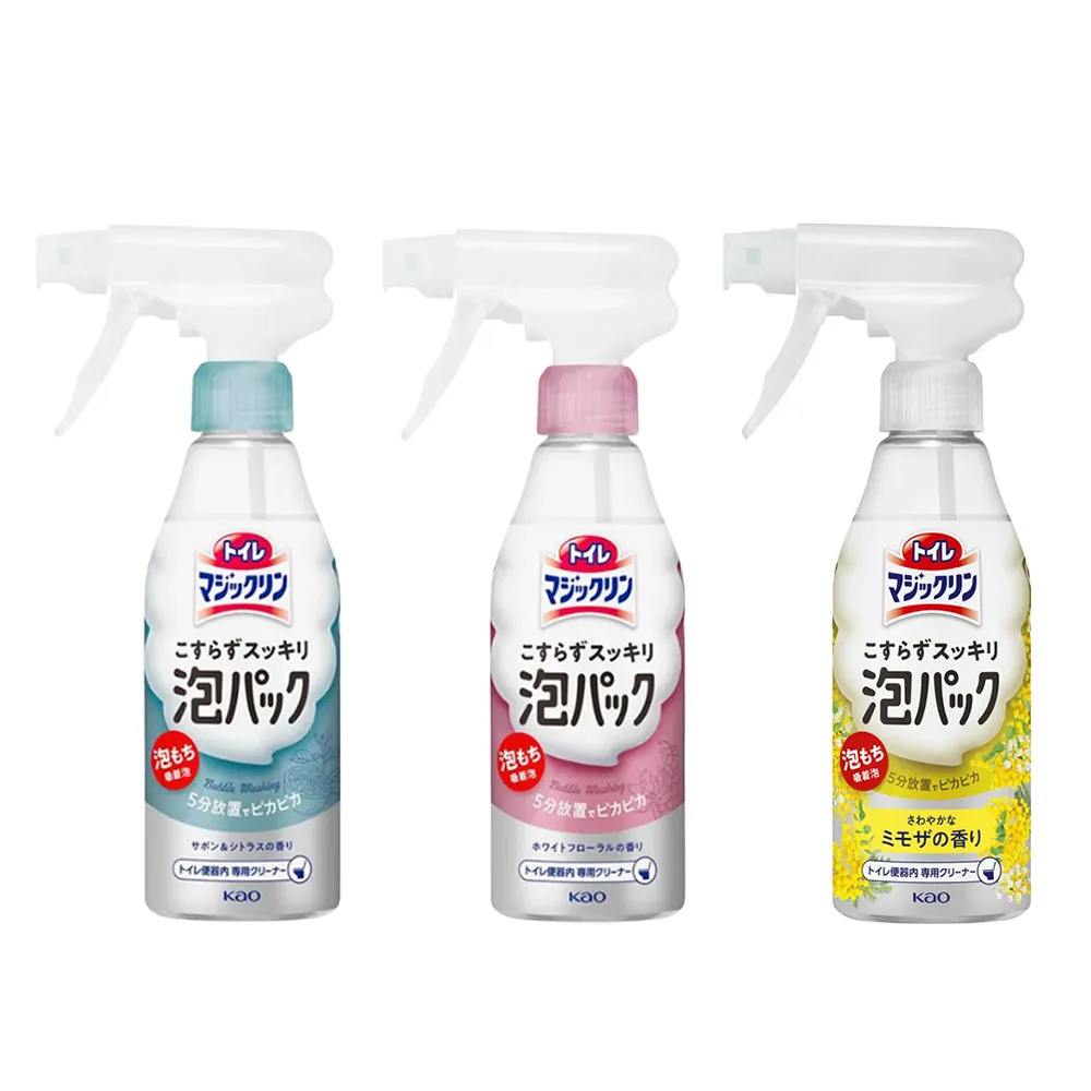 【Kao 花王】Magiclean馬桶香氛超濃密泡沫清潔劑300ml