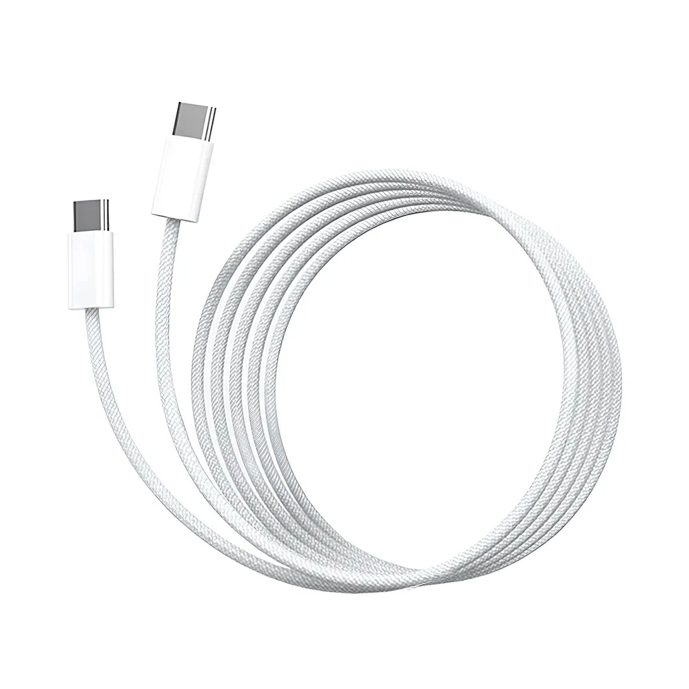 【ZA 喆安】Type-C to Type-C編織充電線2m(適用蘋果iPhone17/16/MacBook/iPad手機快充線)