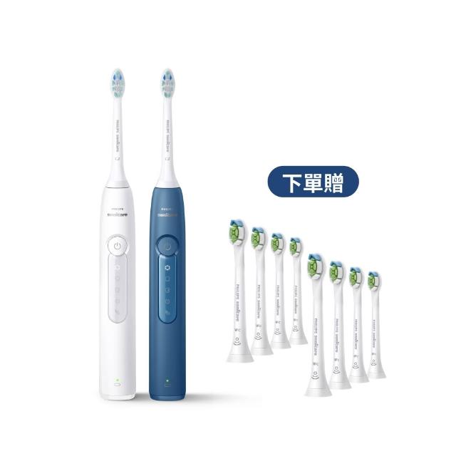【Philips 飛利浦】HX5191 Sonicare舒適潔淨音波電動牙刷 2入組(2色任選/智能提醒/5種模式/官方直營)