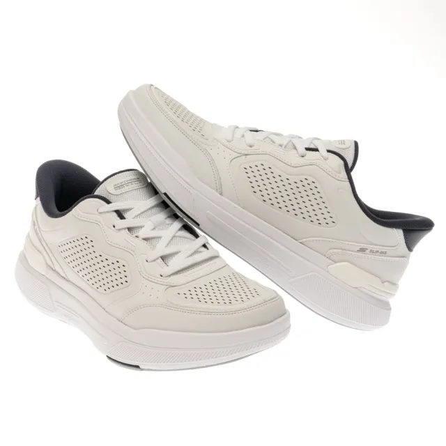 【SKECHERS】男鞋 健走系列 健走鞋 瞬穿舒適科技 GO WALK IN THE CITY (217164WHT)