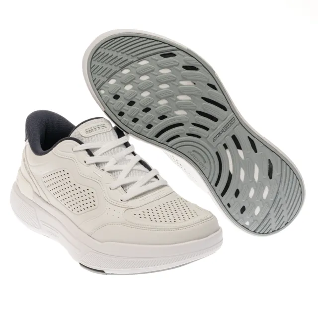 【SKECHERS】男鞋 健走系列 健走鞋 瞬穿舒適科技 GO WALK IN THE CITY (217164WHT)