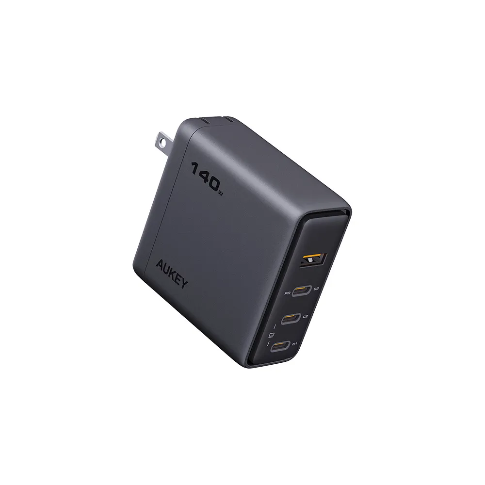 【AUKEY】AUKEY Comet Mix 4 140W PA-C6 Type-C 氮化鎵 四孔 PD 快充充電器(超大瓦數 全新設計)