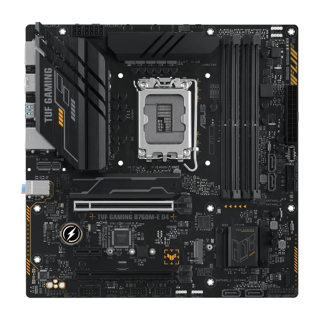 【ASUS 華碩】TUF GAMING B760M-E D4 DDR4 主機板