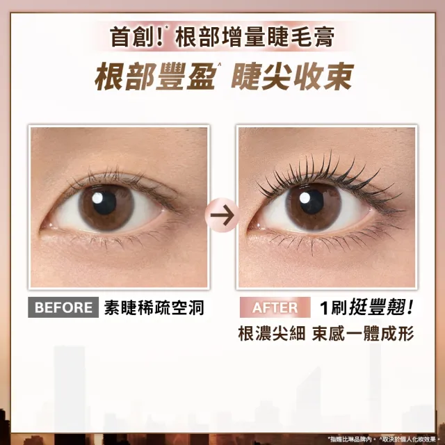 【MAYBELLINE 媚比琳】挺豐翹束感防水睫毛膏_2入組#BODY睫毛膏