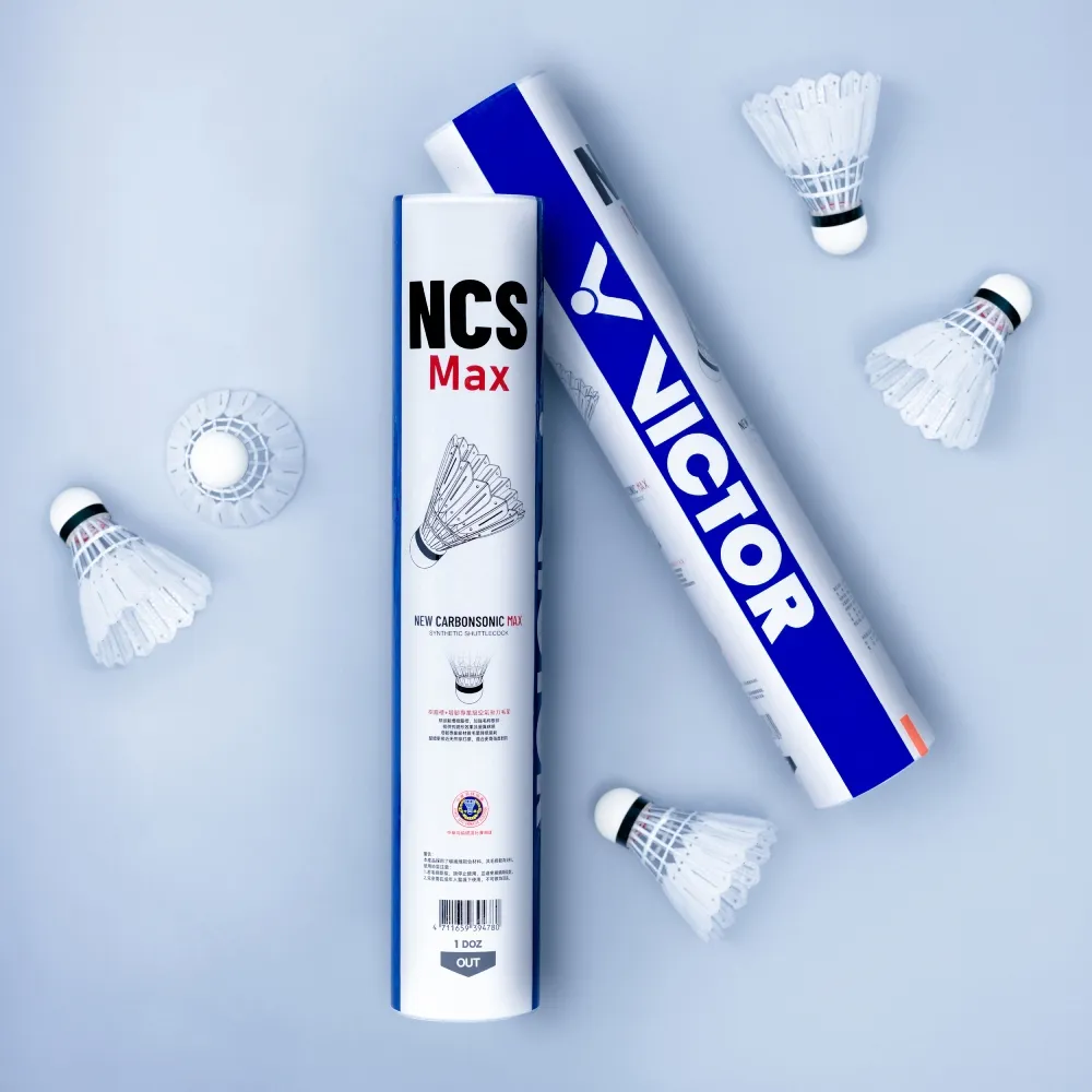 【VICTOR 勝利體育】羽球 新碳音-增韌專業級 NCS Max 飛行穩定 競賽推薦 碳音球 (12入/桶)