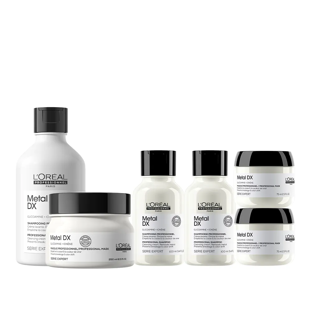 【L’OREAL 巴黎萊雅PRO】絲漾博吸金喚彩洗潤組(洗髮精300ml+髮膜/護髮250ml)