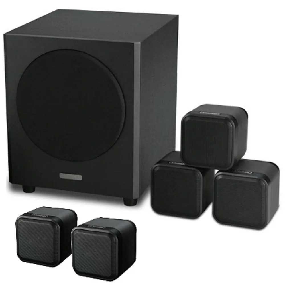 【MISSION】M-Cube+SE  5.1聲道迷你家庭劇院組合(RX-V385擴大機)