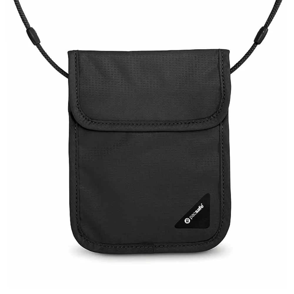 【Pacsafe】COVERSAFE X75 RFID 安全貼身掛頸暗袋(護照包 現金信用卡收納)
